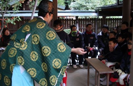 必勝祈願初詣